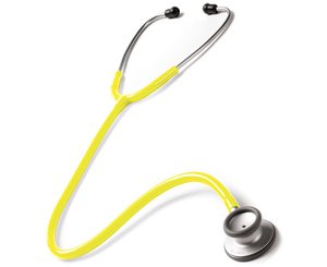 Clinical Lite Stethoscope, Adult in Box, Neon Yellow