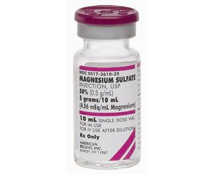 Magnesium Sulfate Injection, USP, 50%, 10mL < American Regent 
