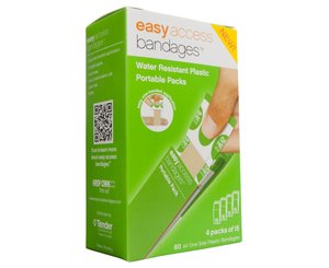 Easy Access Bandages, 3/4'' x 3'', Box/60