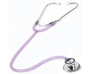 Dual Head Stethoscope in Box, Adult, Frosted Lilac