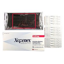 Xopenex Levalbuterol Tartrate Inhalation Aerosol, 1.25mg/3mL, Box/24