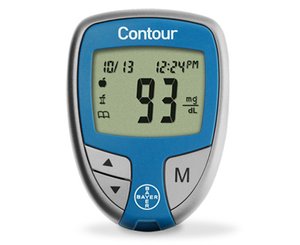 Ascensia Contour Blood Glucose Meter < Bayer #7151H 