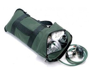 Oxy Pack "D" Oxygen Cylinder Bag, Green < Iron Duck #34022 