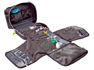 AIRWAY PRO Intubation Tri-Fold Module, TS2 Ready, Tactical Black ICB (Infection Control Bag)