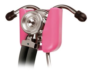 Hip Clip Stethoscope Holder, Pink < Prestige Medical #755-PINK 