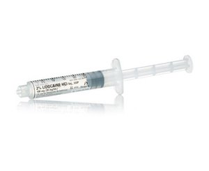 Lidocaine HCL Injection, USP, 2%, 5 mL