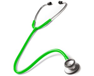Clinical Lite Stethoscope, Adult in Box, Neon Green < Prestige Medical #121-N-GRN 