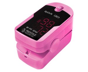 Fingertip Pulse Oximeter, Hot Pink < Prestige Medical #455-HPK 