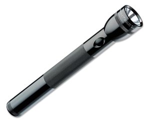 Heavy-Duty 3-D Cell Flashlight, Black < MagLite #S3D016 