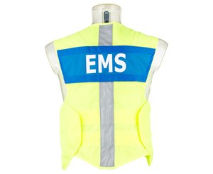 G3 Safety Vest, Advanced, Fluorescent W/ Ems Name Plate