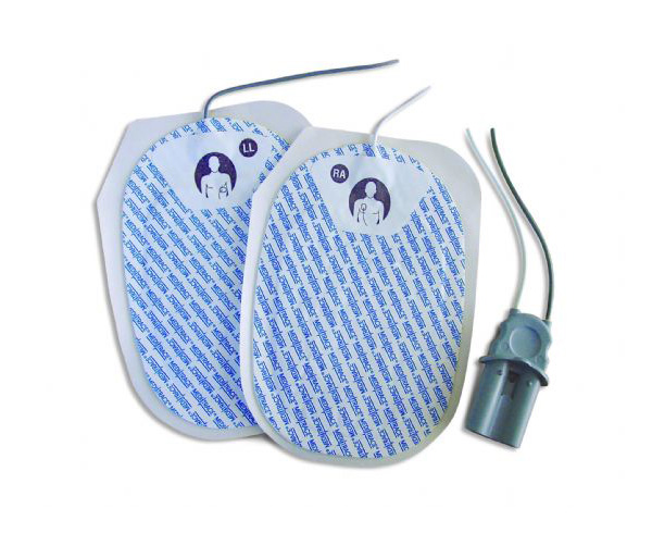 Medi-Trace 1710H Combination Defibrillation & ECG Electrodes < KENDALL #40000006 