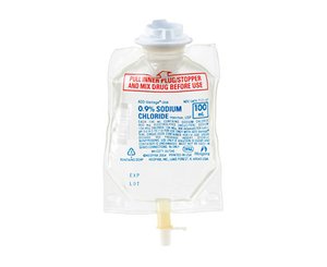 0.9% Sodium Chloride Injection, USP, in ADD-Vantage Flexible Container, 100mL