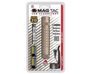 MAG-TAC LED Flashlight, 2 Cell, CR123
