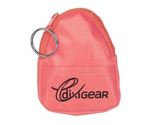 Gotcha Covered CPR Barrier Shield Kit Keychain, Hot Pink