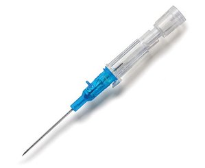 Introcan Safety IV Catheter 22G x 1", FEP, Straight