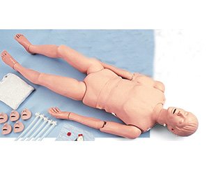 CPR Manikin, Full Body, Caucasian, Adult < SIMULAIDS #2700 
