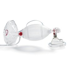 Spur II Disposable BVM Resuscitator w/ Medium Adult Mask & Oxygen Reservoir Bag