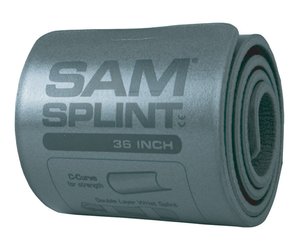 Sam Splint, 36", Grey, Rolled