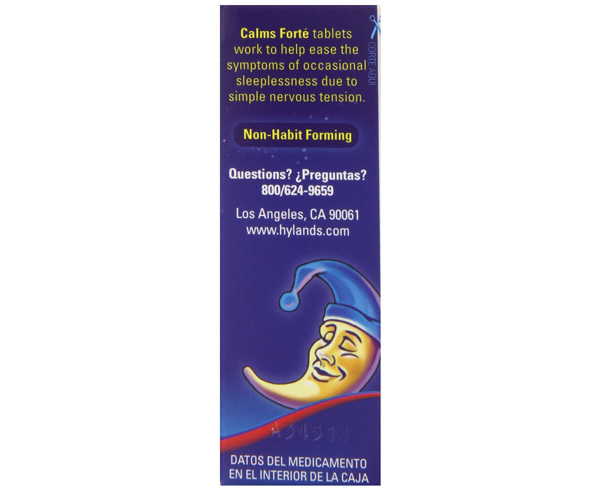 Calms Fort? Sleep Aid, 100 Tablets < Hyland's Homeopathic 