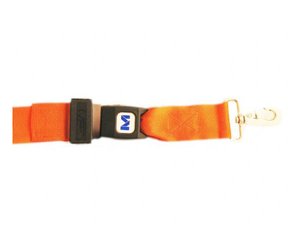 Nylon Backboard Straps 7' w/ Metal Push Button Buckle - Orange < Morrison Medical #1211 