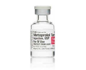Metoprolol Tartrate Injection, USP, 1mg/5mL