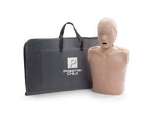 Professional CPR/AED Training Manikin w/ CPR Monitor, Child, Dark Skin