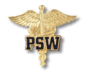Patient Service Worker (Caduceus) Emblem Pin (Canada Only)
