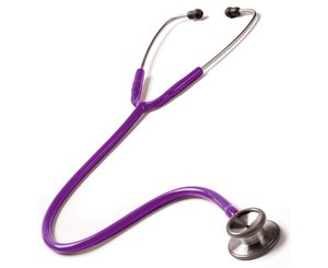 Clinical I Stethoscope in Box, Adult, Purple < Prestige Medical #126-PUR 