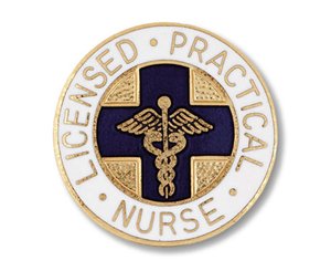 Licensed Practical Nurse Emblem Pin