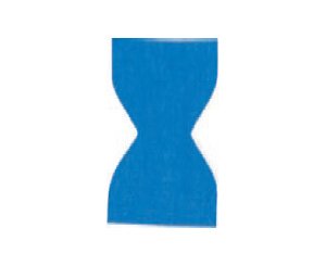 Blue Metal Detectable Bandages, Woven, Fingertip, Box/50