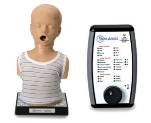 Child Heart & Lung Sound Trainer < simulaids #20 