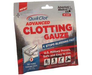 QuikClot? Advanced Clotting Gauze, 3" x 24", (2)