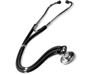 Basic Sprague-Rappaport Stethoscope, Adult, Black < Prestige Medical #105-BLK 