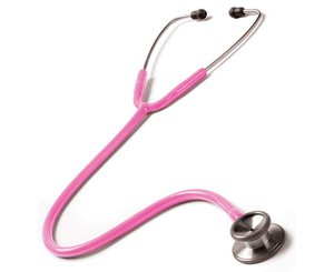 Clinical I Stethoscope, Adult, Hot Pink < Prestige Medical #S126-HPK 