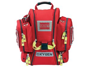 RECOVER PRO O2 Response Bag, TS2 Ready, Red < Meret #M5008F 