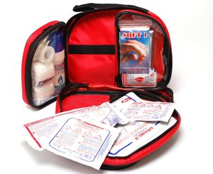 Essential Burn Kit in Nylon Bag w/ 3 inner pouches