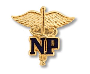 Nurse Practitioner (Caduceus) Emblem Pin