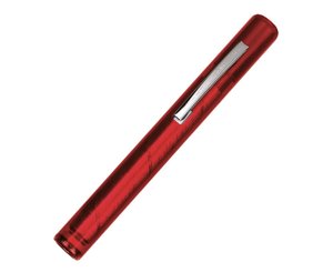 Disposable Pearlescent Gem Penlight, Ruby