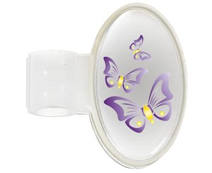 Domed ID Tag, Butterflies, Print