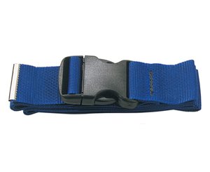 Nylon Gait Belt with Quick Release Buckle, Royal