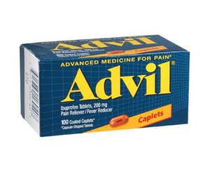 Advil Caplets 200 mg , Bottle of 100 < Wyeth 