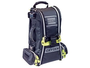 RECOVER PRO O2 Response Bag, TS2 Ready, Tactical Black ICB (Infection Control Bag)