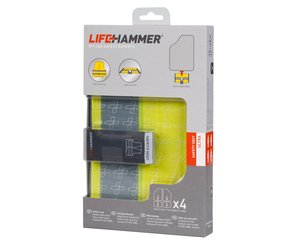 Safety Vest Ultra, Pack/4 < LifeHammer #VUBL01 
