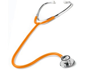 Dual Head Stethoscope in Box, Adult, Neon Orange < Prestige Medical #108-N-ORG 