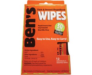 Ben's? 30 Wipes 12/box