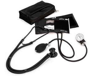 Aneroid Sphygmomanometer / Sprague-Rappaport Stethoscope Kit, Adult, Stealth < Prestige Medical #A2-STE 