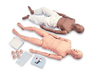 CPR Manikin, Full Body, Afican American, Adult < simulaids #2750 
