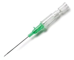Introcan Safety IV Catheter PUR 18G x 1 3/4" (Straight) , Case of 200 < B Braun #4251679-02 