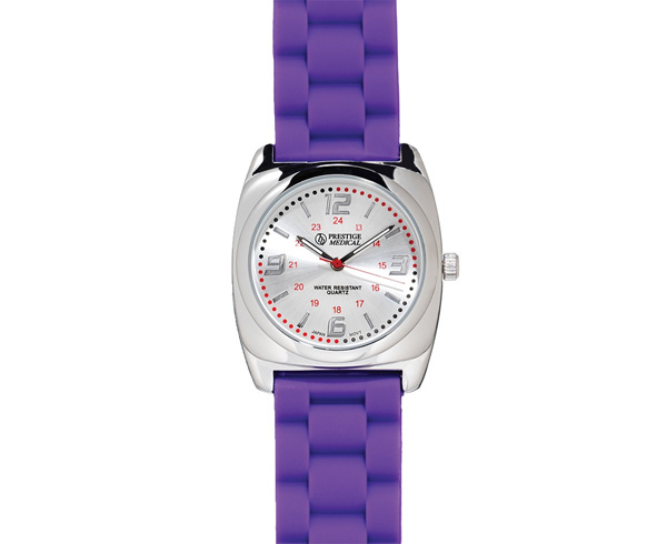 Braided Band Fashion Watch, Purple