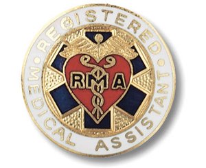 Registered Medical Assistant Emblem Pin